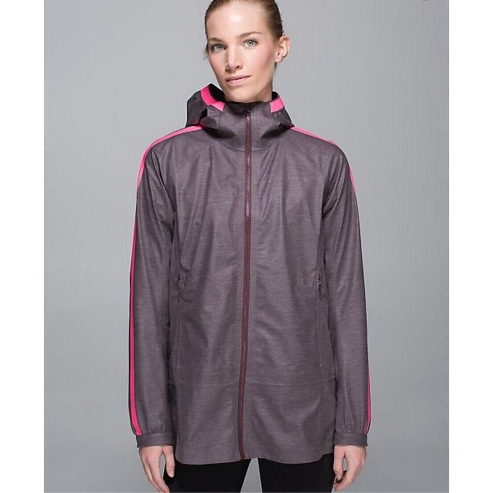 Lululemon The Drizz Jacket Gray size 6